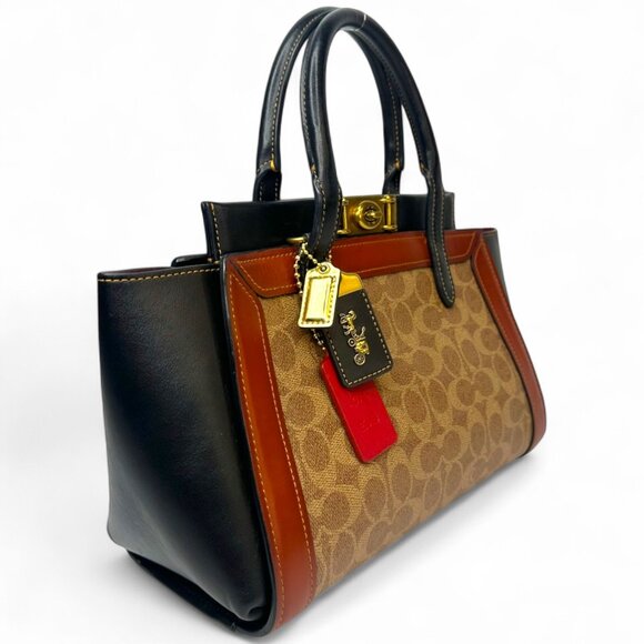 Coach 1941 Troupe Carryall in Signature Canvas - Picture 3 of 13